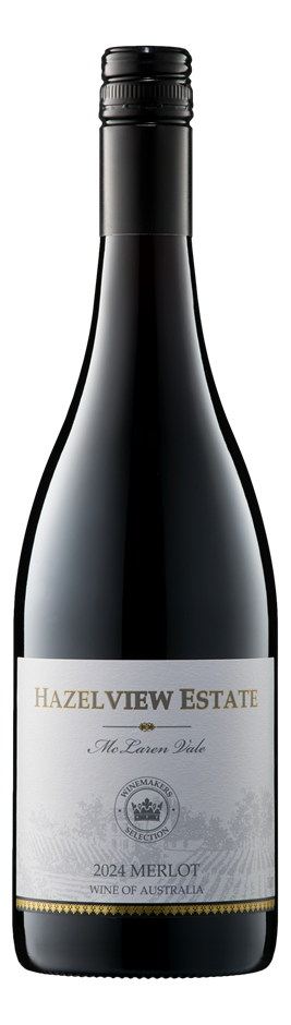 Hazelview Merlot 2024 (12x 750mL) McLaren Vale