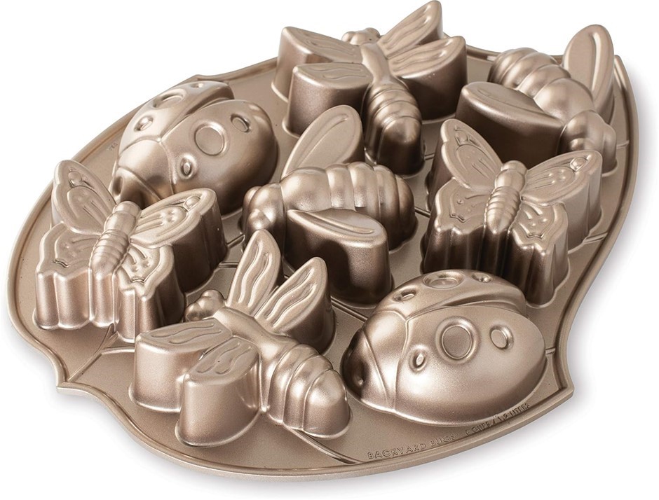 NORDIC Ware Backyard Bugs Cake Pan.