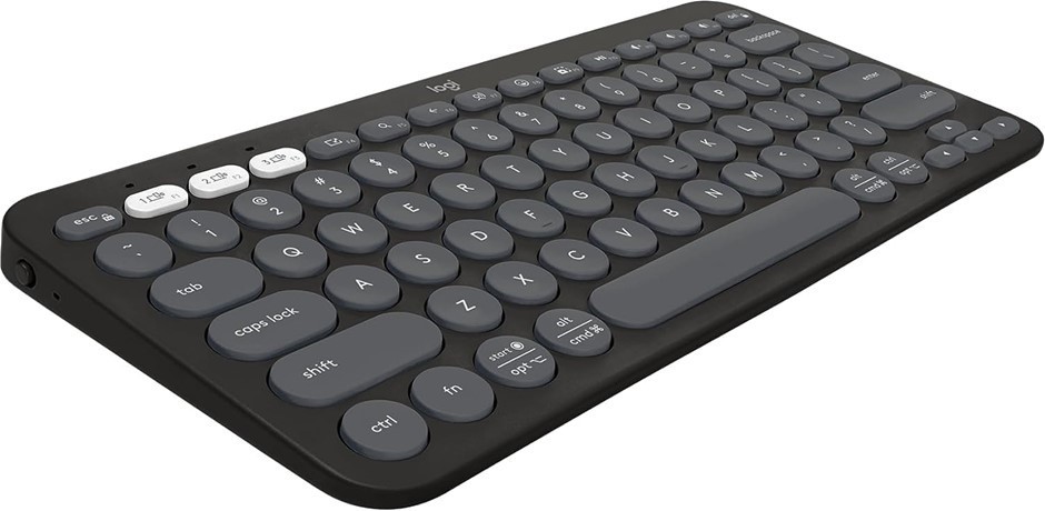 LOGITECH Pebble Keys 2 K380s, Multi-Device Bluetooth Wireless Keyboard with