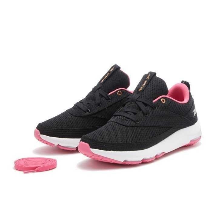 REEBOK Women's Cloudride DMX 5.0 Shoes, Size US 7.5, Black/SesoPink/White,