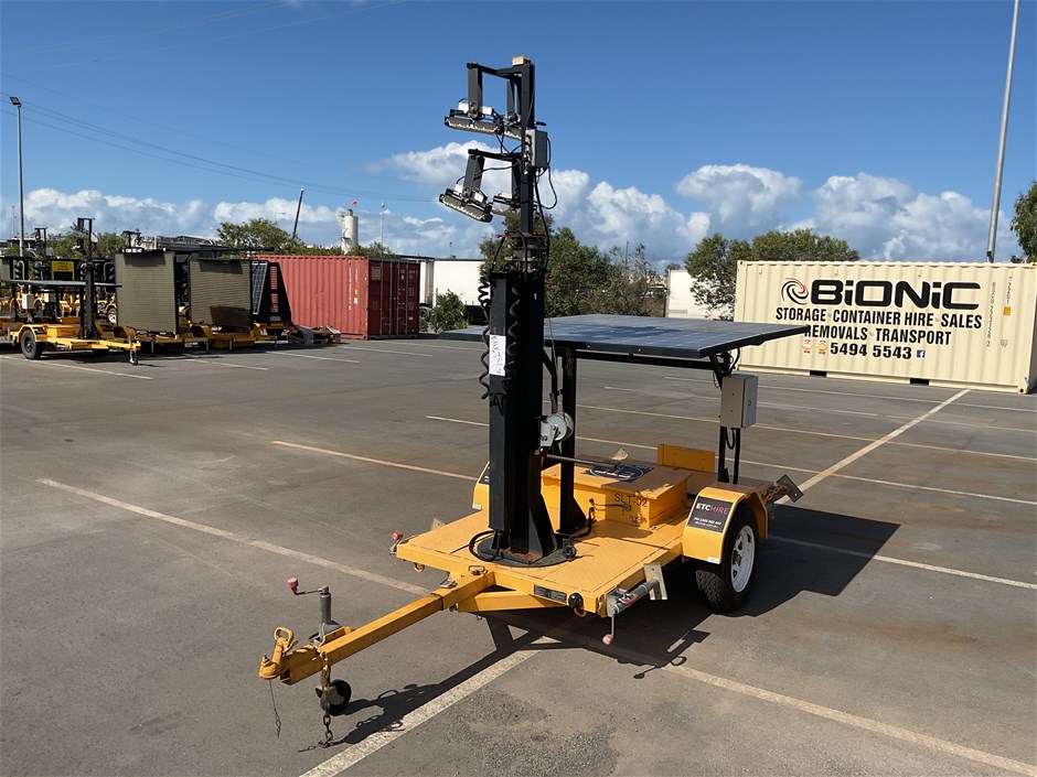 <p>2017 Global Traffic Equipment  SLT Single Light Tower Trailer</p>