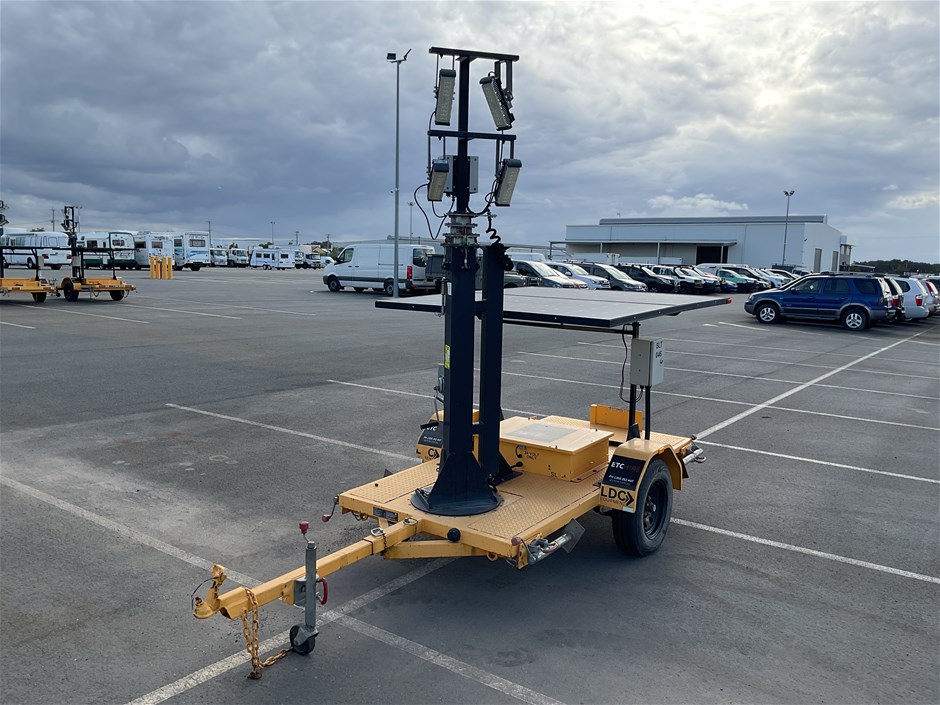 <p>2018 Global Traffic Equipment  SLT Single Light Tower Trailer</p>