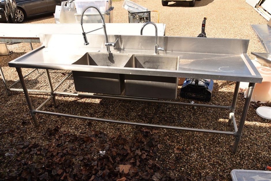 Freestanding Double Sink Auction (0016-5061070) | Grays Australia