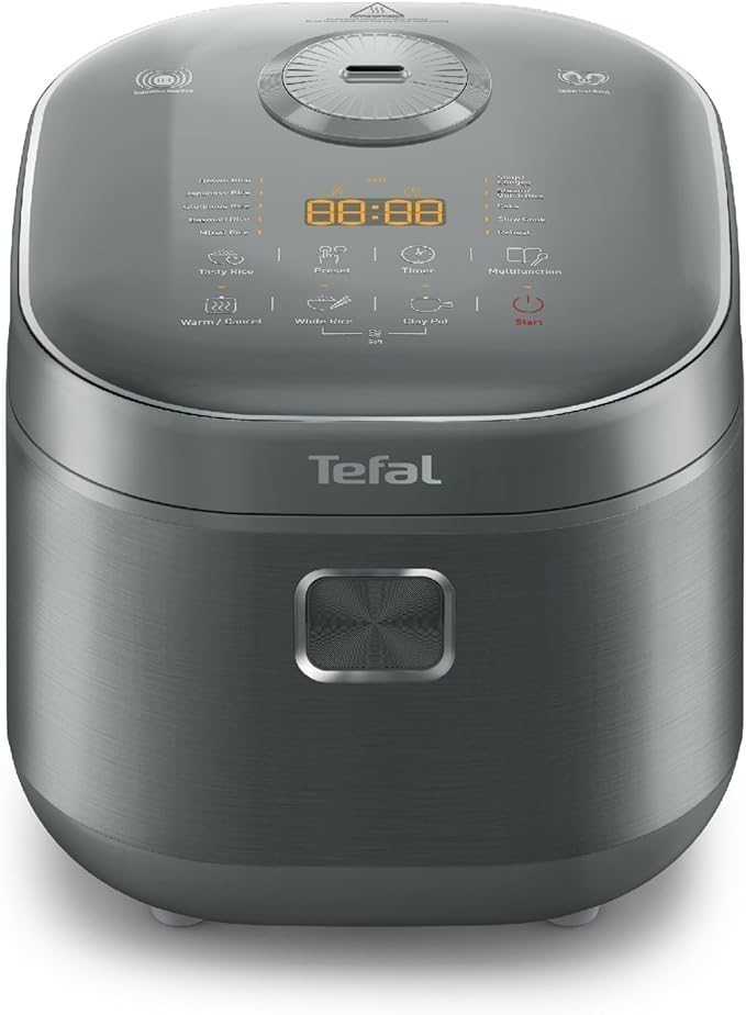 TEFAL Induction Rice Master & Slow Cooker, 1.8L/10 Cup Capacity, 14 Cooking