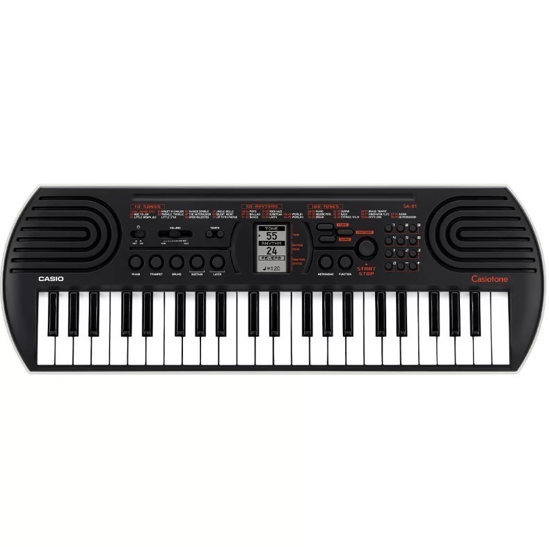 CASIO Casiotone 44 Key Portable Mini Keyboard SA81 NB: Minor use