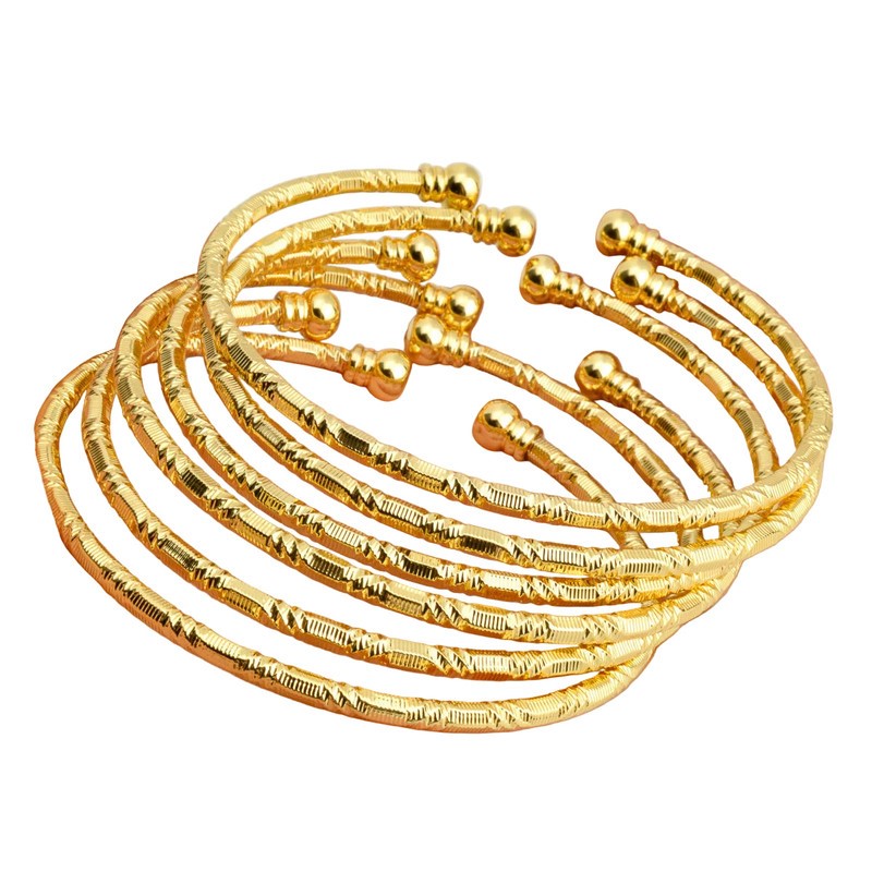 Dubai Bangles Set for Women Jewelry (6Pcs)