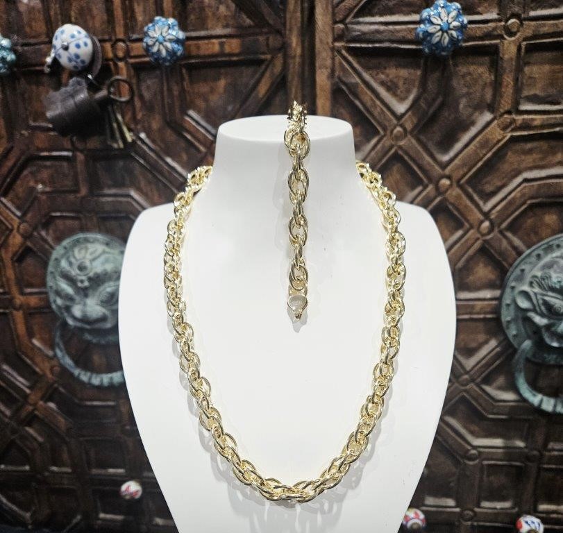 'Jewelzmerchants'18K/Italy Stamps Chains & Bracelets