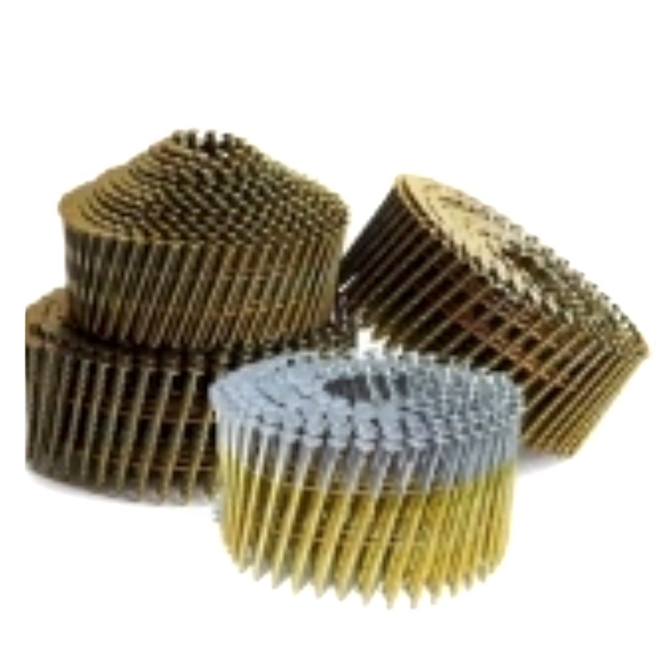 Box of 6,000 x BOSTITCH Coil Nails 75mm x 3.06 dia. Plain Shank in Coils of