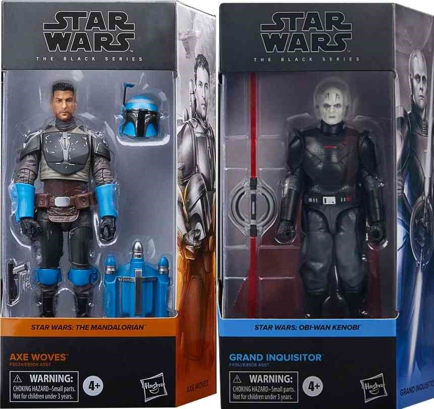 2 x STAR WARS The Black Series: Axe Woves, The Grand Inquisitor Figures 6 I
