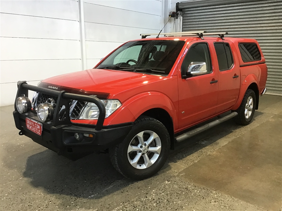 2012 Nissan Navara 4x4 ST-X550 D40 Turbo Diesel Automatic Dual Cab