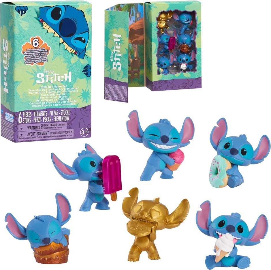 3 x DISNEY Stitch Multipack Figures 46289