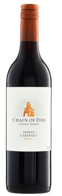Chain Of Fire Shiraz Cab (12x 750ml)