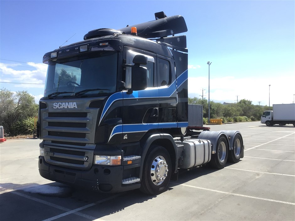 <p>2006 Scania R580 6 x 4 (V8) Prime Mover Truck</p>