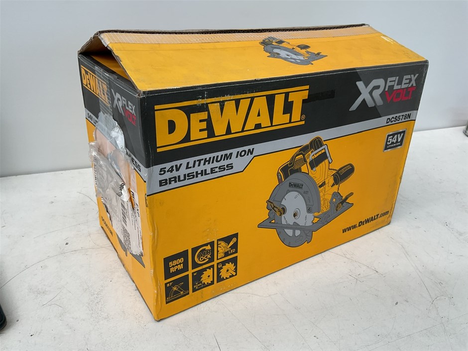<p>DEWALT DCS578N XR Brushless Cordless 184mm Circular Saw x 1 ORP $529</p>