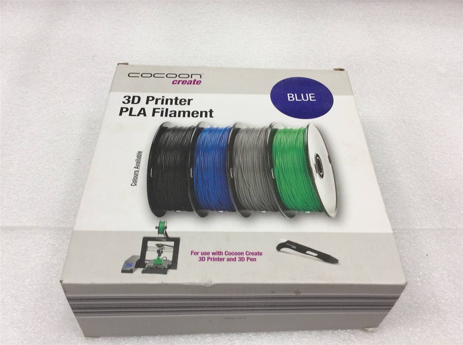 Cocoon Create 3D Printer PLA Filament Auction (0011-2573709) | Grays ...