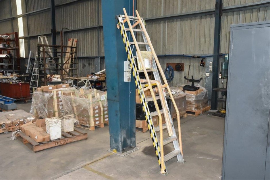 Aluminium Teltray Access Ladder Auction (0056-5061155) | Grays Australia