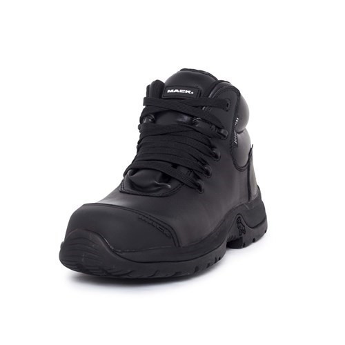 MACK Mens Zero II Lace-Up Safety Boots, Size US 8.5/ UK 7.5/ EU 41.5, Black