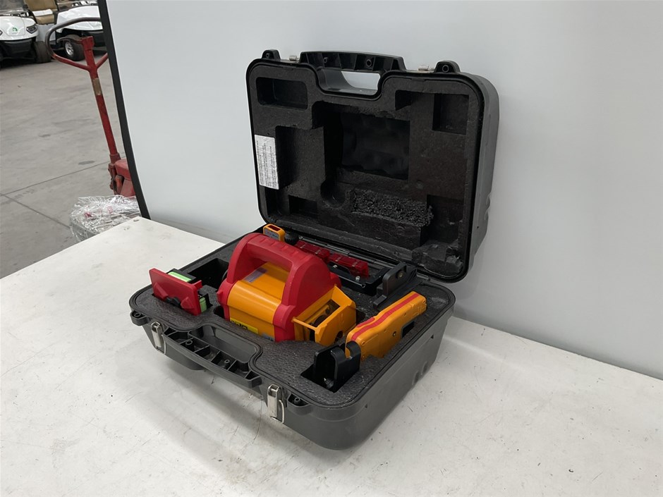 PLS HVR-505R Red Beam Multifunction Rotating Laser Level? Auction (0018 ...