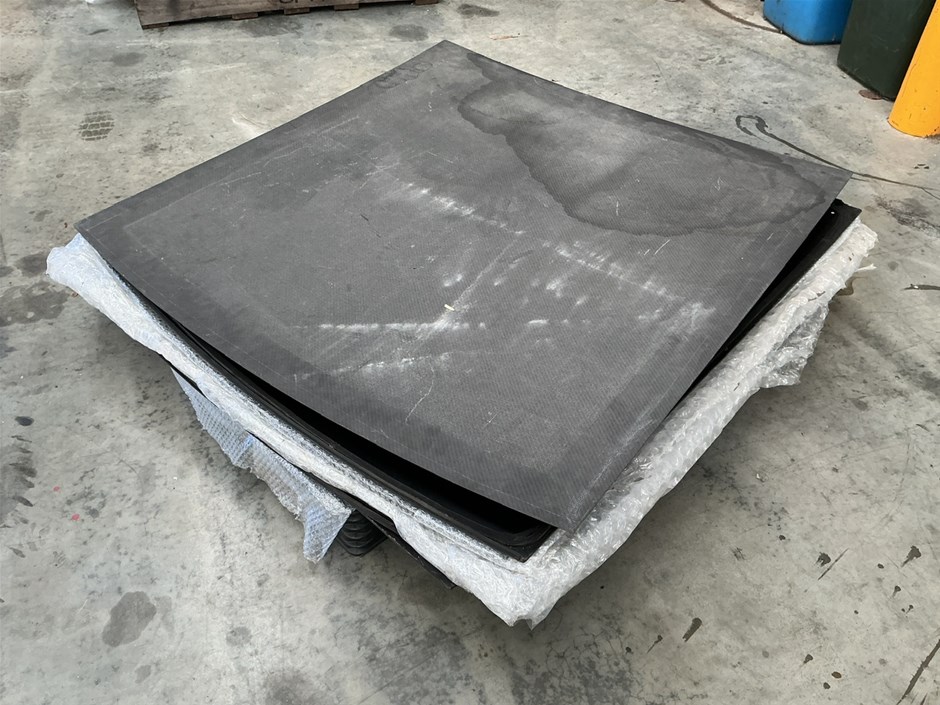 <p>Pallet of Rivian Roof Panels</p>