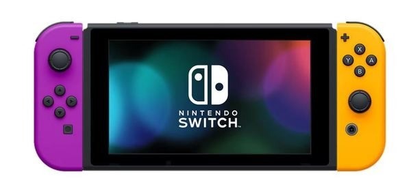 Nintendo Switch Console - Purple / Orange. NB: Used, No Sign Of Power, Miss