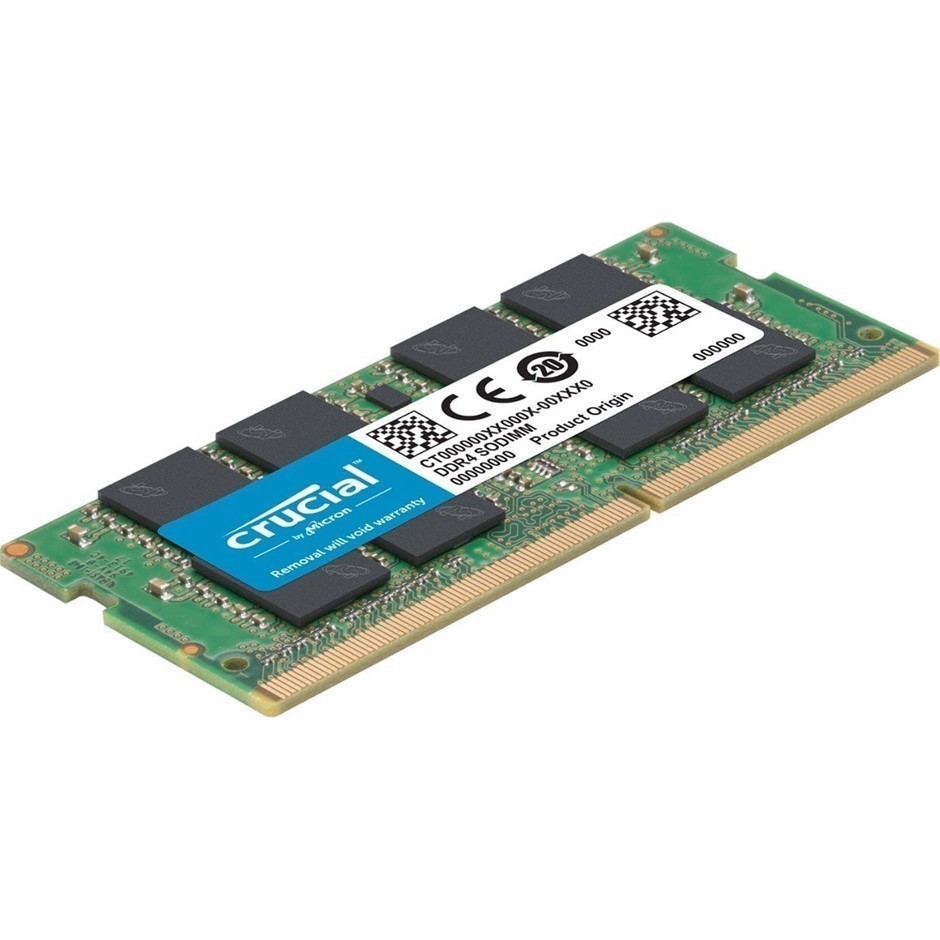 0035-5062607 · 2 x CRUCIAL 8GB (1x8GB) DDR4 3200MHz Laptop Memory, CT8G4SFRA32A.