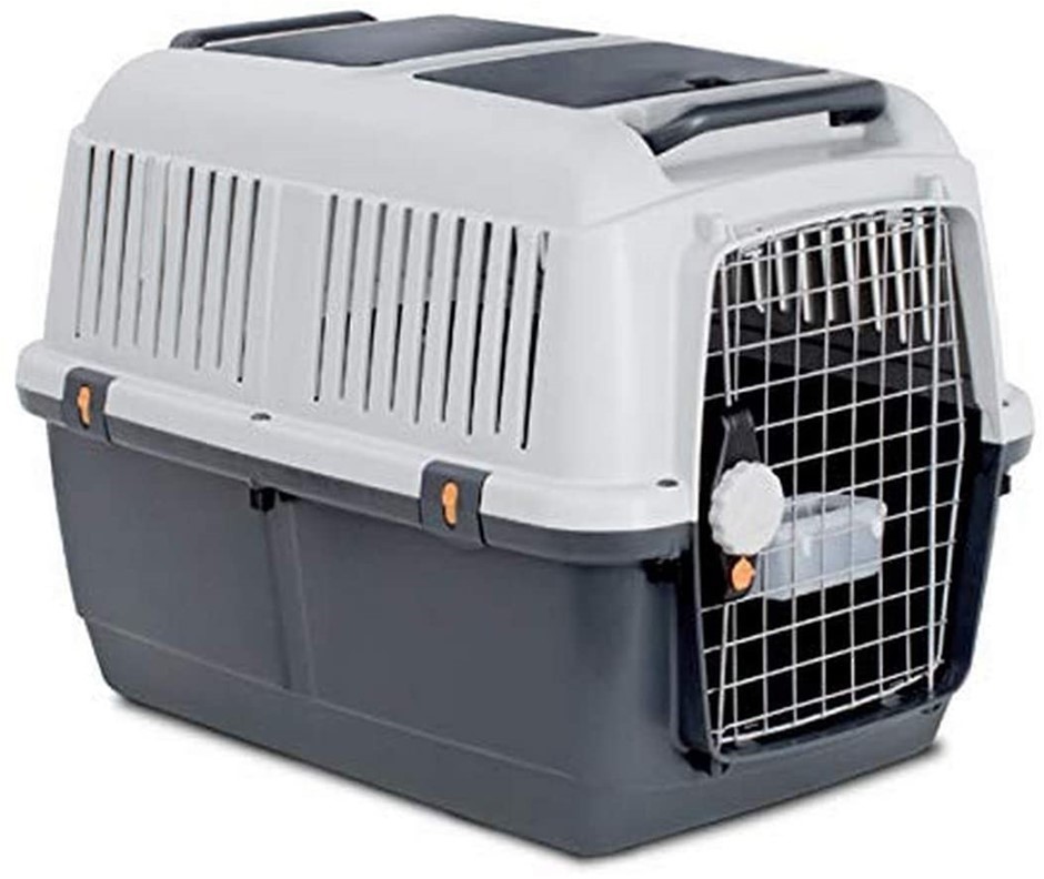 ZEEZ Bracco Travel Pet Carrier, Dimensions: 92 x 64 x 67.5cm, Colour: Grey.