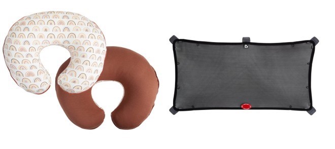 1 x BOPPY Organic Original Support Cover (Cover Only) & 1 x MUNCHKIN Brica