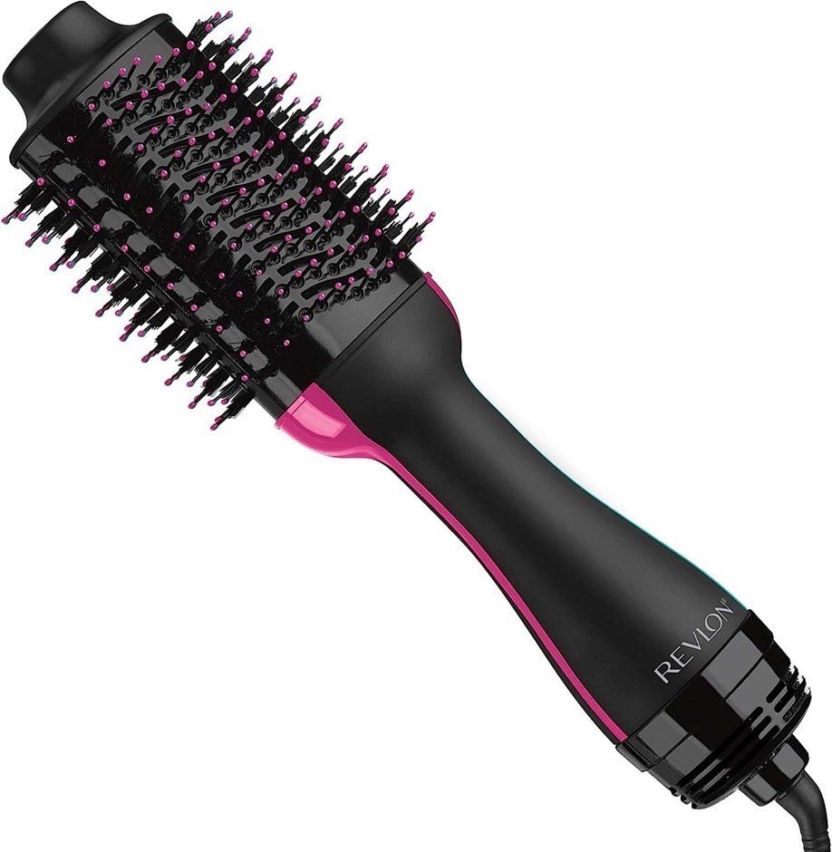 REVLON One-Step Volumiser Original 1.0 Blowout Brush, Black, RVDR5222AAPNK.