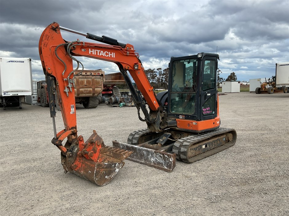 Hitachi ZX48U-5A Hydraulic Excavator Auction (0004-3035508) | Grays ...