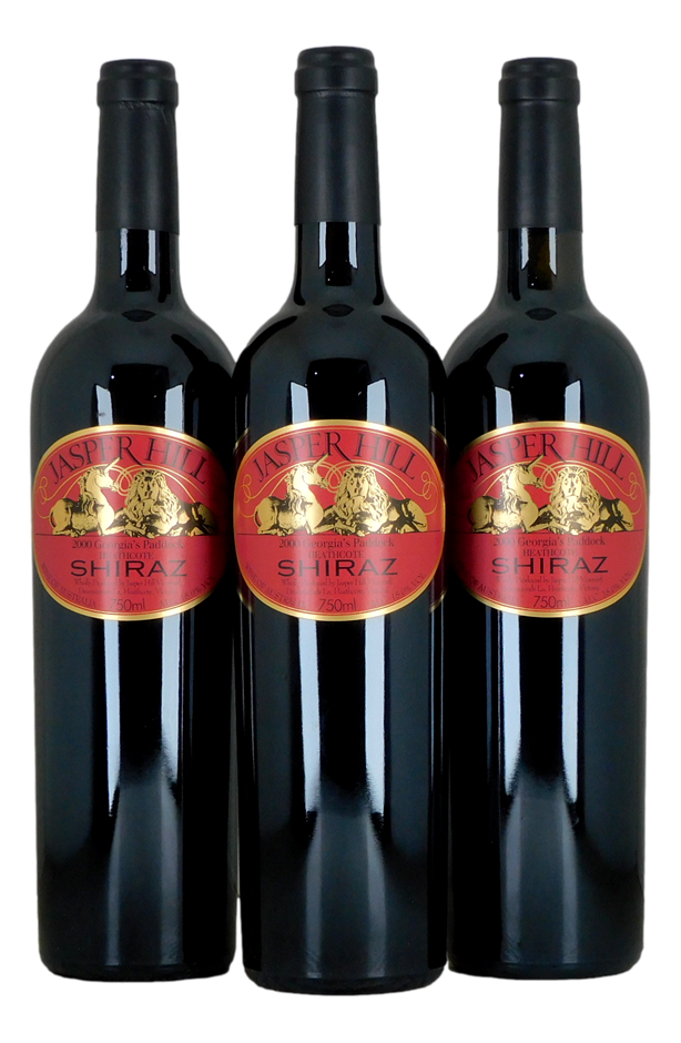 Jasper Hill Georgia`s Paddock Shiraz 2000 (3x 750mL)