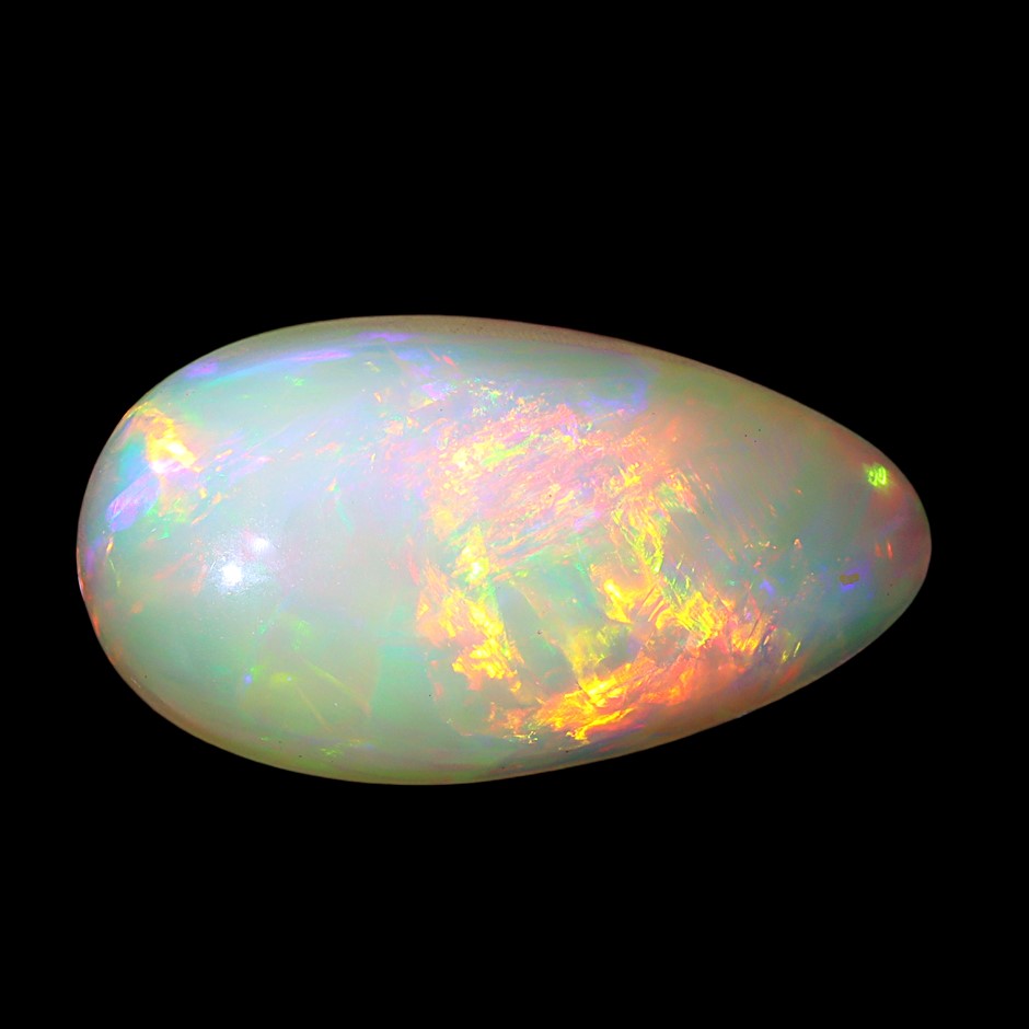 11.16 Carats White Color-Play Opal
