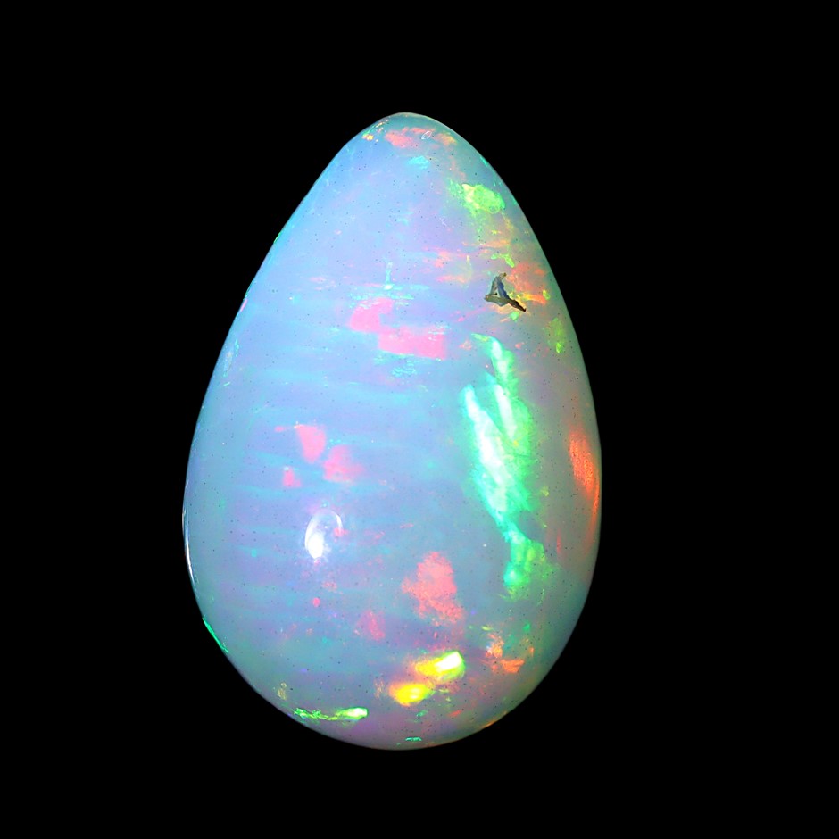 12.27 Carats White Color-Play Opal