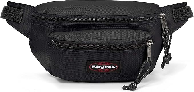 EASTPAK Unisex Doggy Bag, Waist Bag, 3 L, 18 x 27 x 9cm, Black.