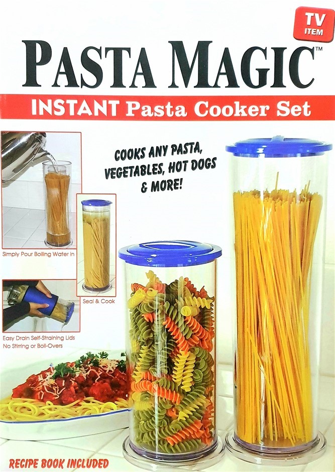 PASTA MAGIC Instant Pasta Cooker Set.