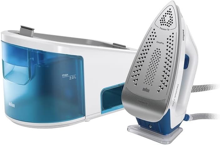BRAUN HOUSEHOLD CareStyle 3 Pro Steam Generator Iron with FreeGlide 3D Tech