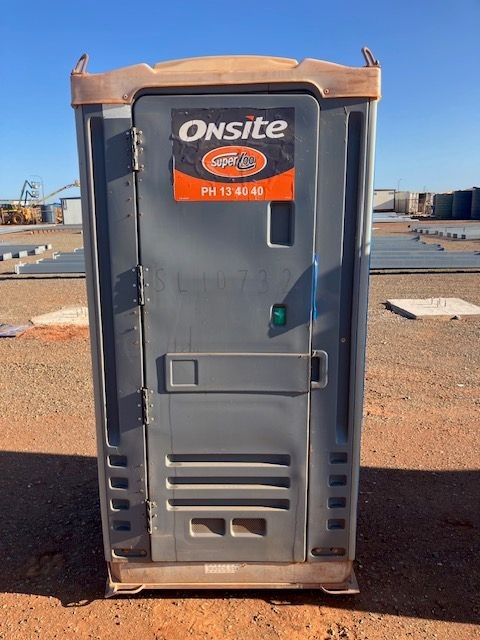 Portaloo Toilet - Fresh Water Flush - Pilbara Portables