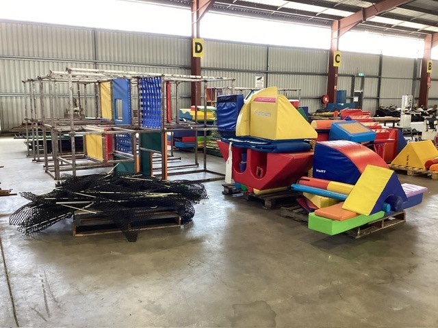 Unreserved Commercial Indoor Play Gym Equipment