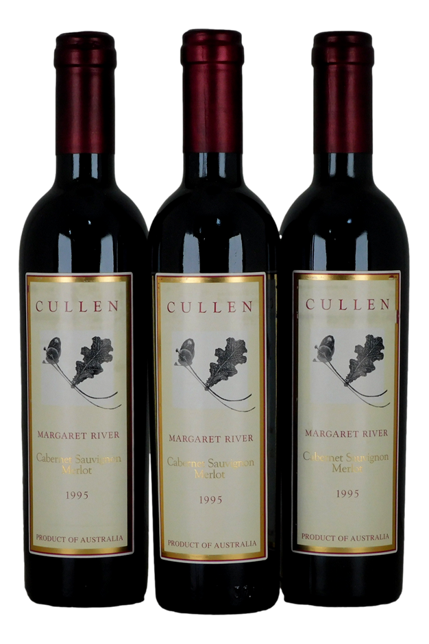 Cullen Cabernet Merlot 1995 (3x 375mL), Aus.