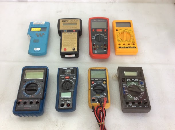 Tenma 72-8495 Modular Cable Tester& Digital Multimeter Tester (Lot of 8 ...