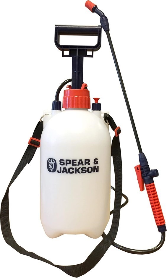 SPEAR & JACKSON 5 litre Pump Action Pressure Sprayer.