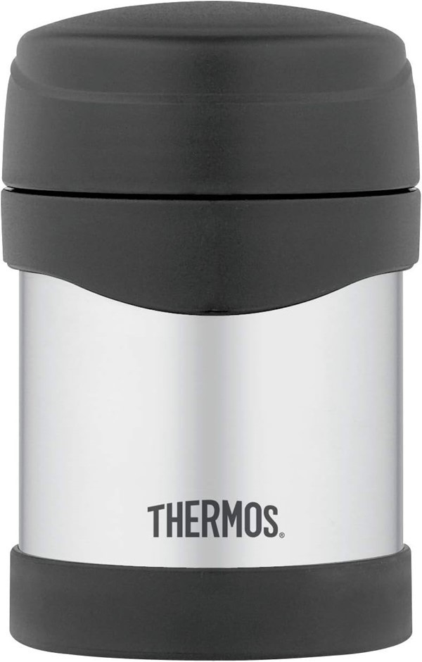THERMOS Stainless Steel Vacuum Insulated Food Jar, 290ml, 2330AUS, Silver