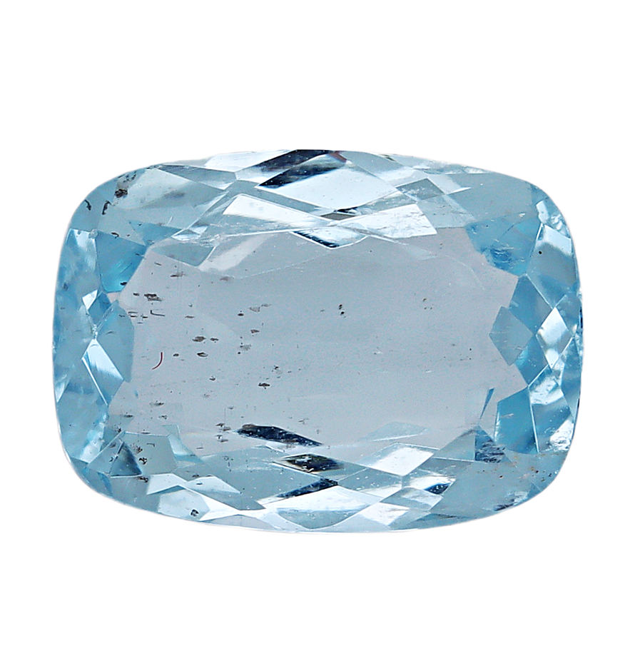 4.13 Carats Blue Aquamarine