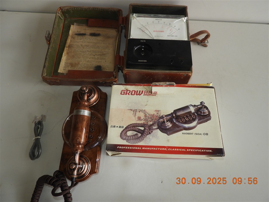 APO Linesmen Meter and Modern Push Button DTMF Auction (0021-8021291 ...
