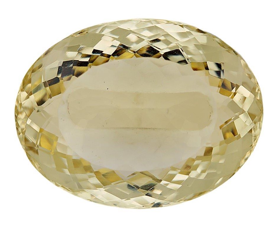 113.55 Carats Yellow Citrine