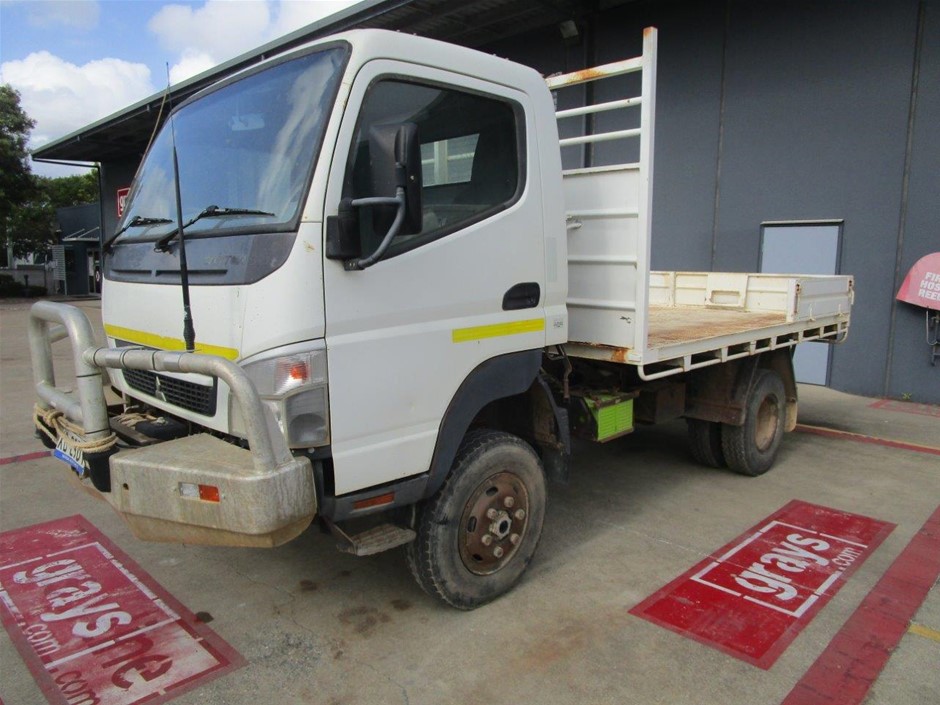 2010 Mitsubishi Canter 7/800 Diesel 4 x 4 Tray Truck 