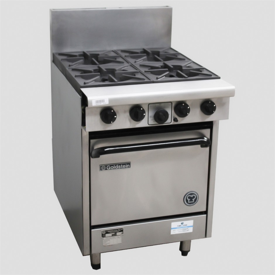 Goldstein 4 Burner Range With Static Oven