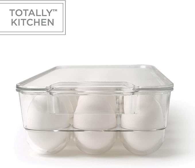 TOTALLY KITCHEN Egg Holder for Refrigerator, Fridge Organizers and Storage