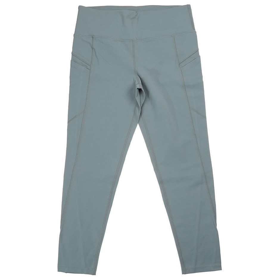 2 x TUFF Women's 7/8 Legging Tights, Size XS, 86% Nylon / 14% Lycra, Green.