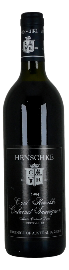 Henschke Cyrill Cabernet Sauvignon 1994 (1x 750mL), Eden Valley.