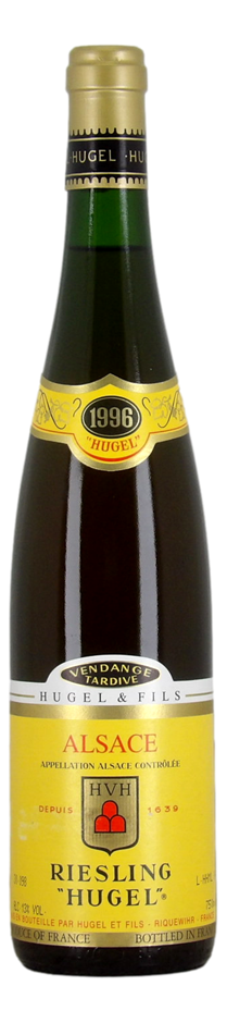HUGEL ET FILS Vendange Tardive Riesling 1996 (1x 750mL), Riquewihr. 5* Prov
